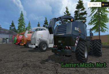 KRONE BIGXTREME HDR DYEABLE PACK V1.3