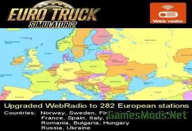 282 EUROPEAN WEBRADIO STATIONS 1.17