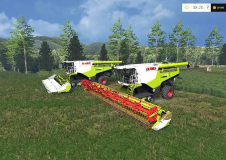farming simulator 16 harvester