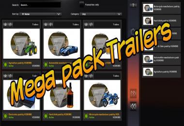 NEW PACK AVAILABLE. MEGA PACK TRAILERS