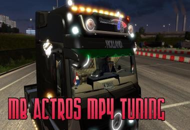 MERCEDES ACTROS MP4 TUNING MOD