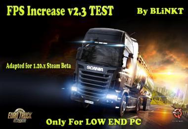 FPS INCREASE V2.3 TEST FOR 1.20.X STEAM BETA