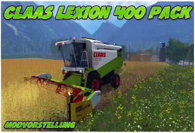 CLAAS LEXION 400 PACK V1.1