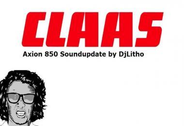 CLAAS AXION 850 SOUND UPDATE V1.0