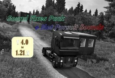 SOUND FIXES PACK + HOT PURSUIT SOUNDS V4.0