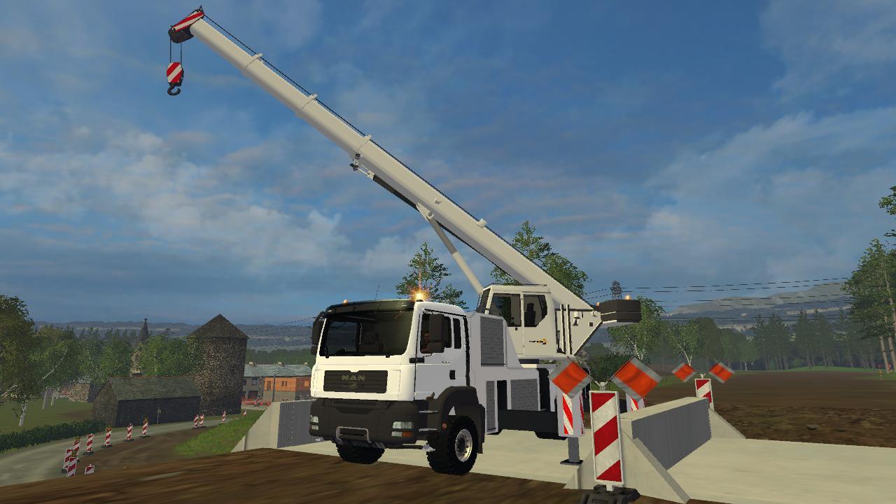 MAN CRANE V1 » GamesMods.net - FS17, CNC, FS15, ETS 2 mods