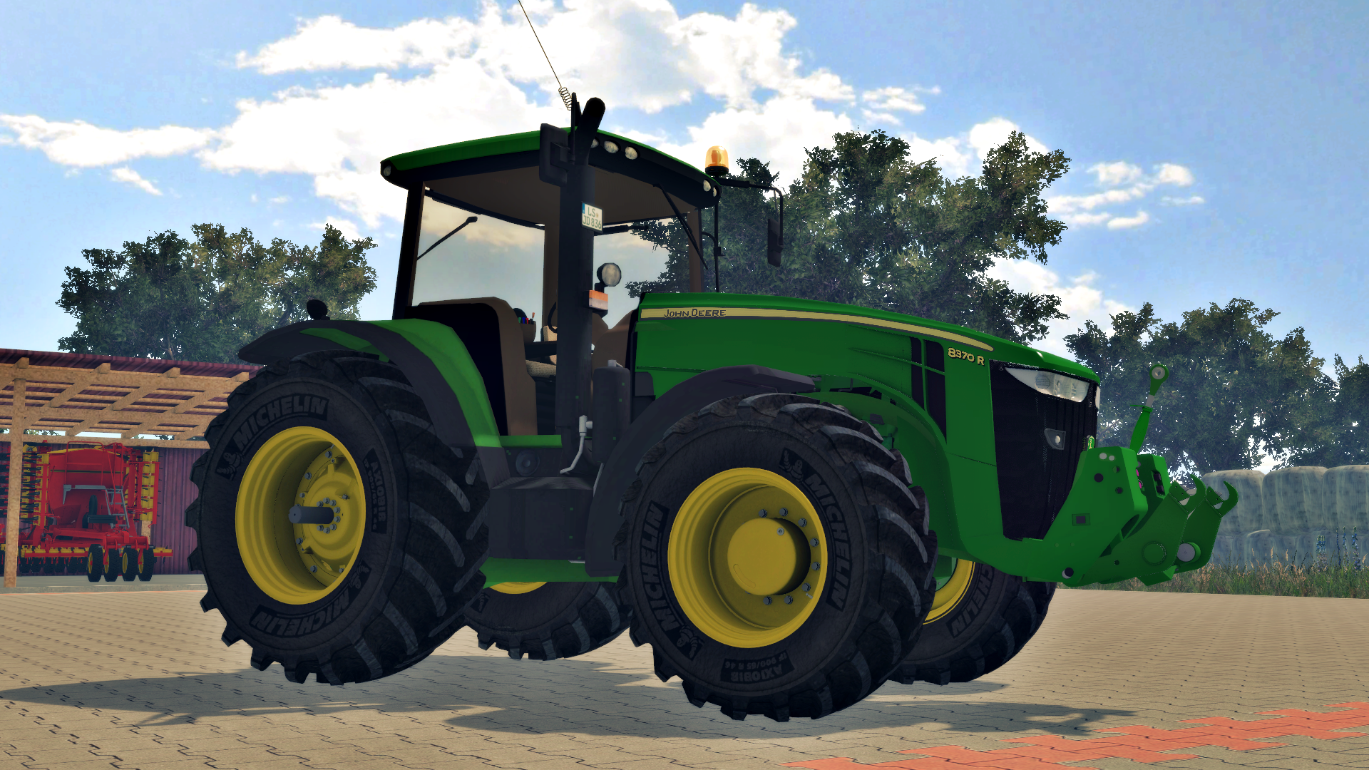 JOHN DEERE 8370R v2 » GamesMods.net - FS19, FS17, ETS 2 mods