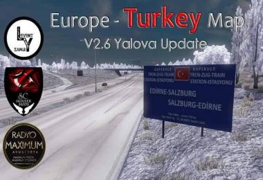 EUROPE & TURKEY MAP V2.6