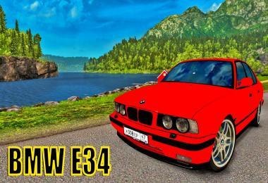 BMW E34 + INTERIOR V1.0