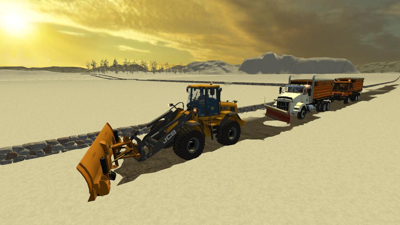 WOODMEADOW SNOW MAP V1.1 » GamesMods.net - FS19, FS17, ETS 2 mods