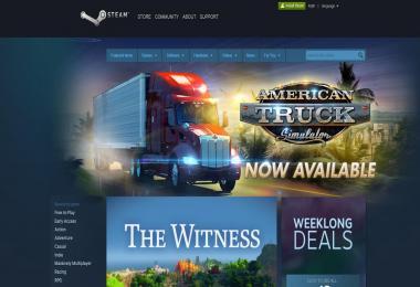 AMERICAN TRUCK SIMULATOR OUT NOW!