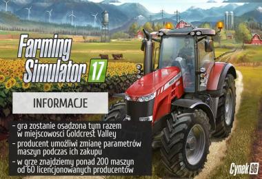 INFORMATIONS ABOUT THE NEWEST FS17