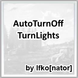 Auto turn off turn lights