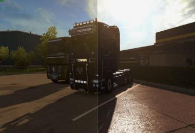 SWEETFX ETS2 IMPROVED GRAPHICS