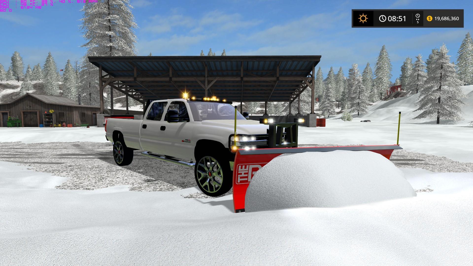 Farming Simulator 19 Snow Plow