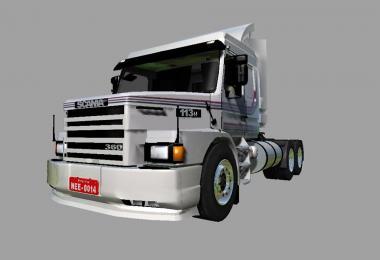 Caminhão Scania 113H Multicor  (Comboio De Caminhões) - Farming Simulator  17 Multiplayer 