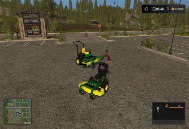 JOHN DEERE ZERO TURN CONVERTED FROM FS15 TO FS17 V1.3