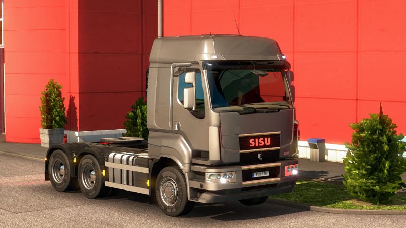 SISU C600 Farm Tractor Transport, Euro Truck Simulator 2, Logitech G923  Gameplay