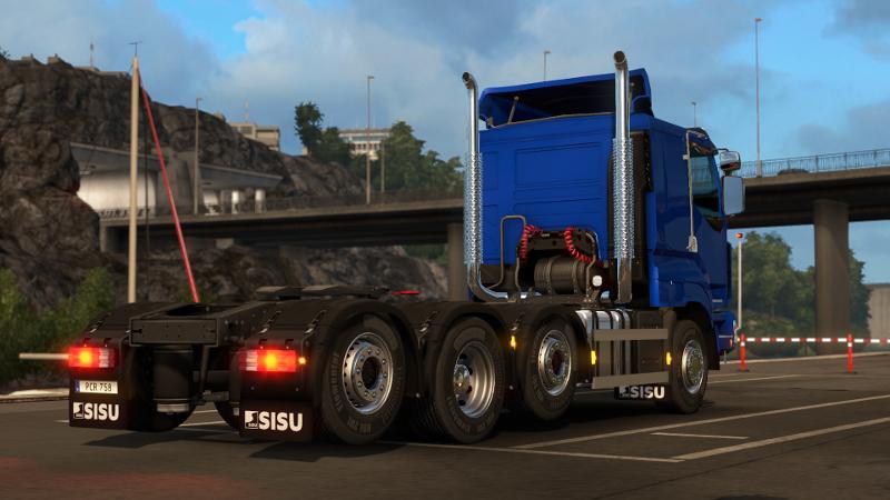 SISU R500, C500, C600 Series Truck v1.2.7 (1.47.x) for ETS2 in 2023