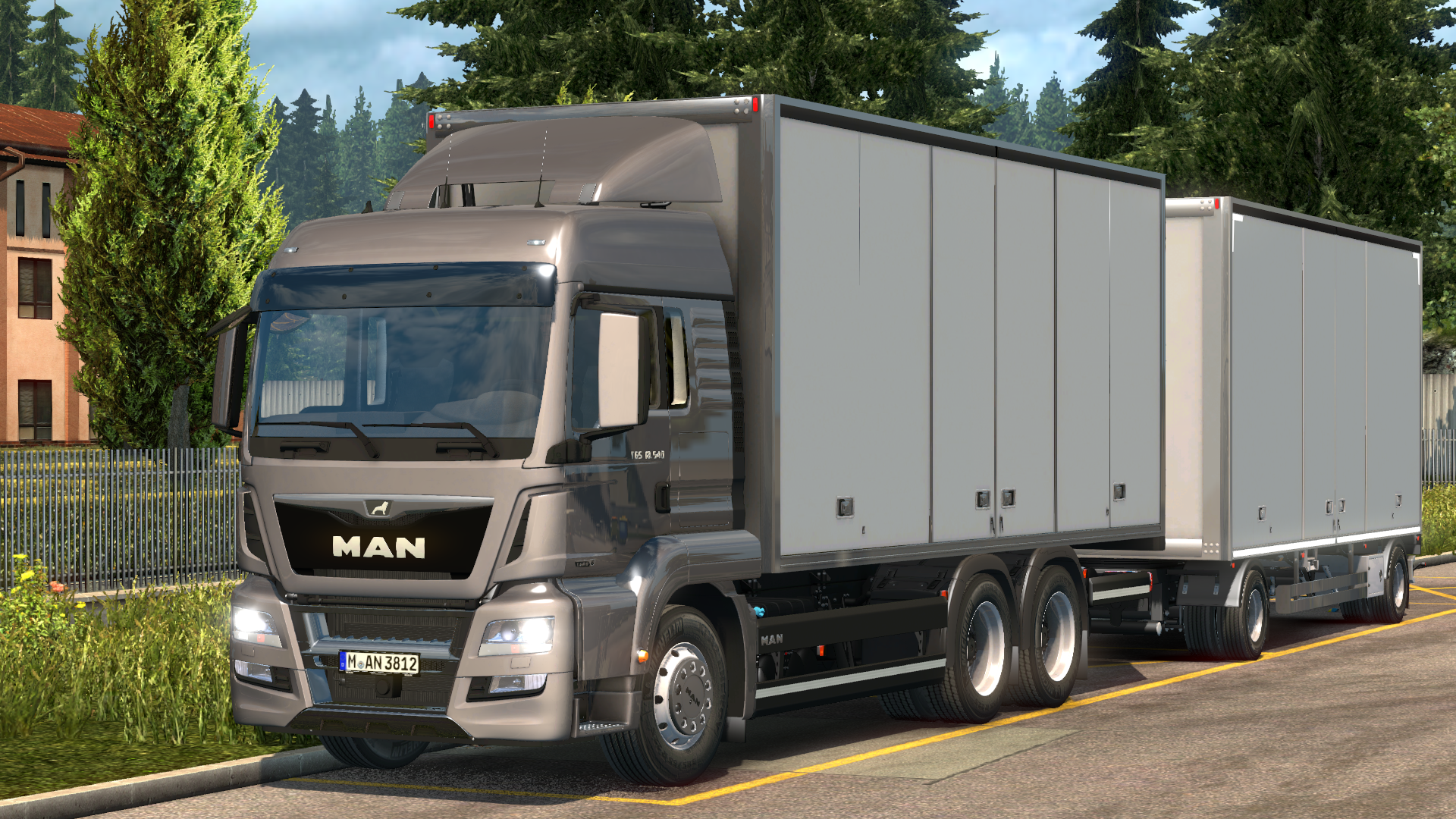 Euro truck simulator моды грузовиков. Man TGS 1.36. Тягач ман етс 2. Ман самосвал для етс 2. Man Грузовики ETS 2.