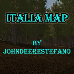 ITALIA MAP by Johndeerestefano