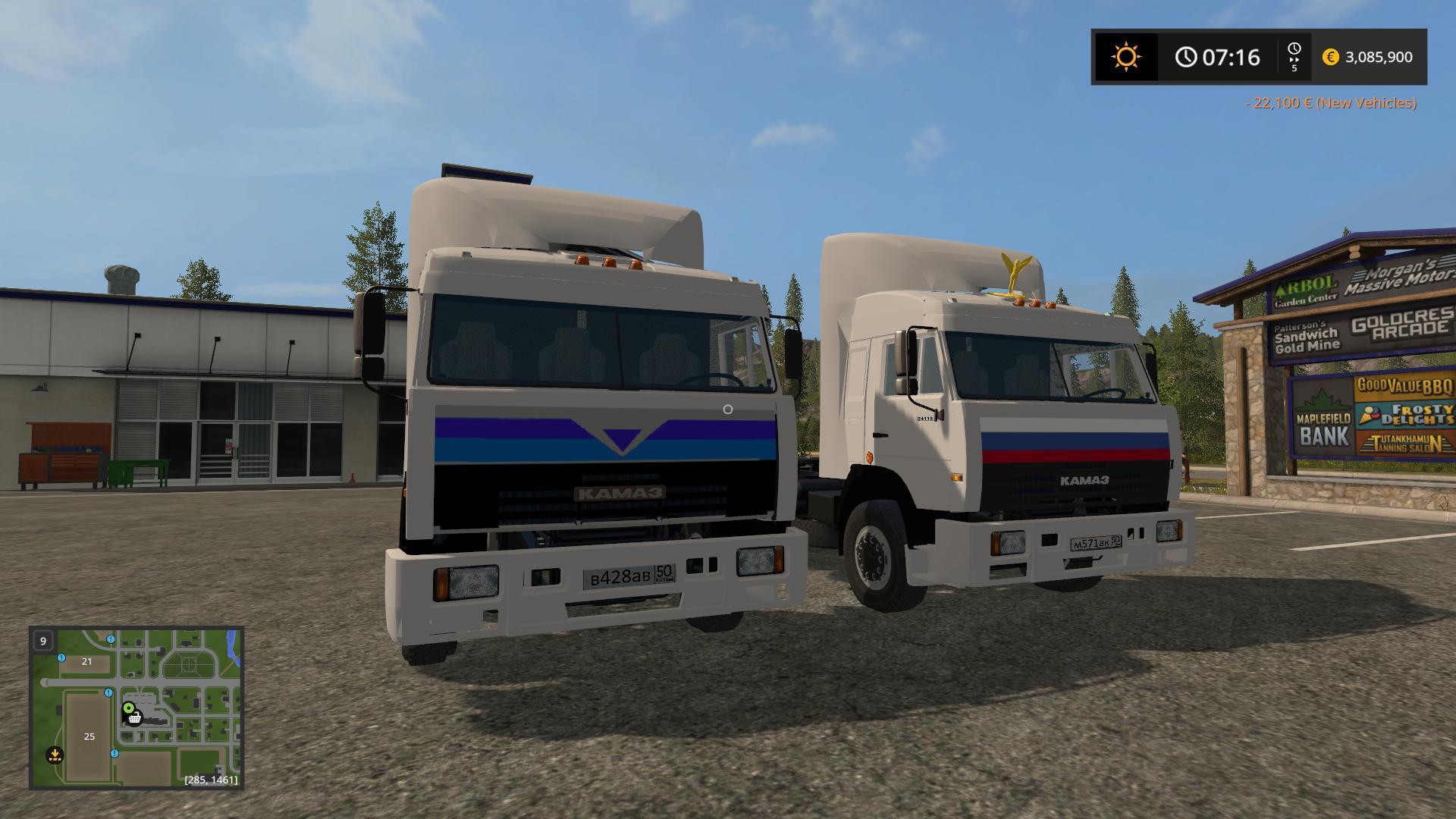 KAMAZ 54115 V4.5 » GamesMods.net - FS19, FS17, ETS 2 mods