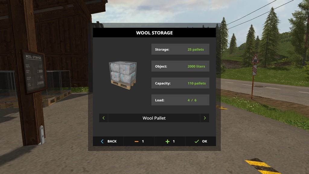 Wool Storage » FS19, FS17, ETS 2 mods