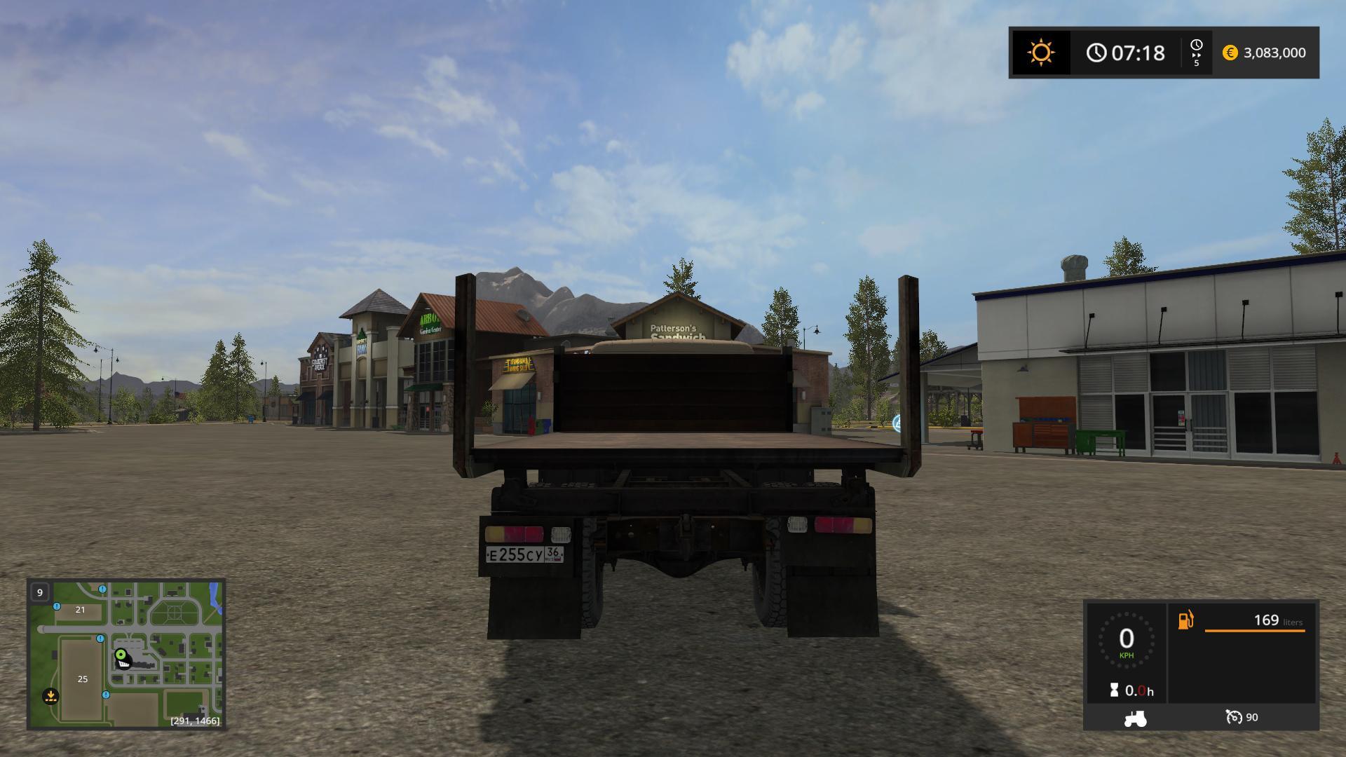 ZIL 130 FLATBED V1.0.0 » GamesMods.net - FS19, FS17, ETS 2 mods