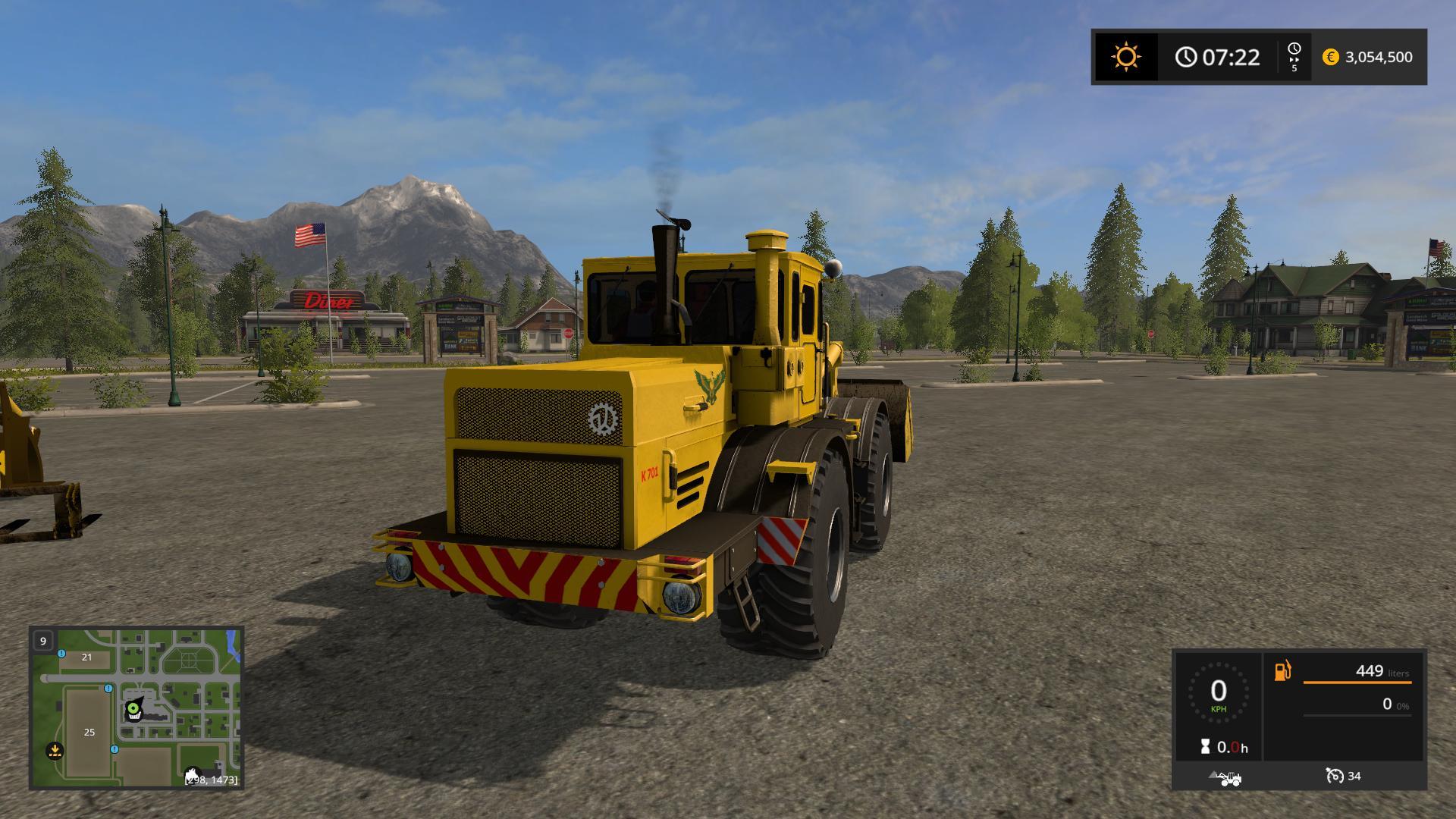 K-700 KIROVETS V2.1 » GamesMods.net - FS19, FS17, ETS 2 mods