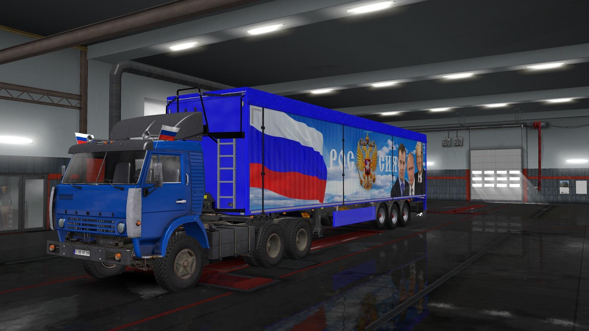 Камаз россия игры. Euro Truck Simulator 2 КАМАЗ 5410. КАМАЗ 5410 для етс. Салон КАМАЗ 5410 етс 2. КАМАЗ для етс 1.39.