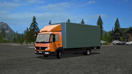 MERCEDES BENZ ATEGO 818 WITH ACCESSORIES V1.0