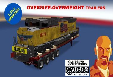 OVERSIZE-OVERWEIGHT TRAILERS U.S.A. 1.32.X