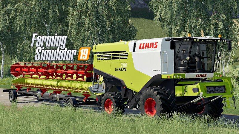 FS19 CLAAS LEXION 780 V1.0.0.0 » GamesMods.net - FS19, FS17, ETS 2 mods