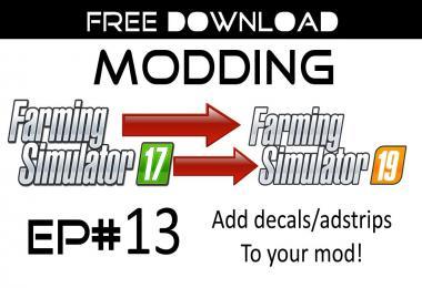 MODDING EP #13 - ADD DECALS TO YOUR MOD V1.0