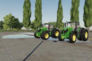 US John Deere tractor pack v1.0 FS19