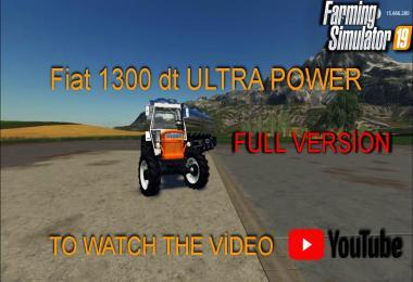 FIAT 1300 DT ULTRA POWER V1.0