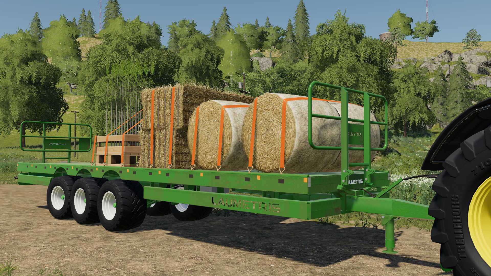 Прицеп для машины фс 19. Laumetris_PTL_20r fs19. Прицеп с автопогрузкой для ФС 19. Прицеп для тюков ФС 17. Прицеп для тюков ФС 19.