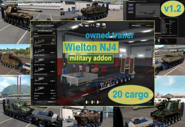 MILITARY ADDON FOR OWNABLE TRAILER WIELTON NJ4 V1.2