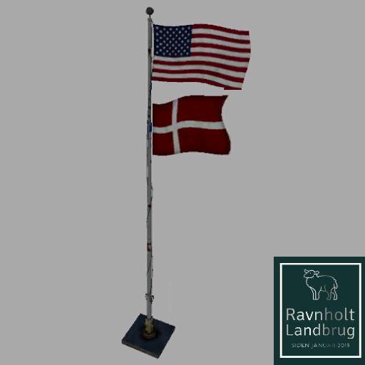 USA OVER DENMARK FLAG V0.0.0.1