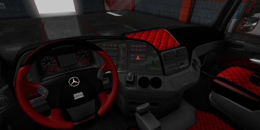 Mercedes Actros Mp3 Black Red Interior Gamesmods Net