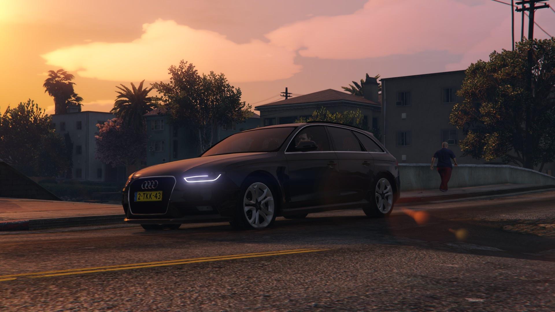 Audi a4 для гта 5 фото 14