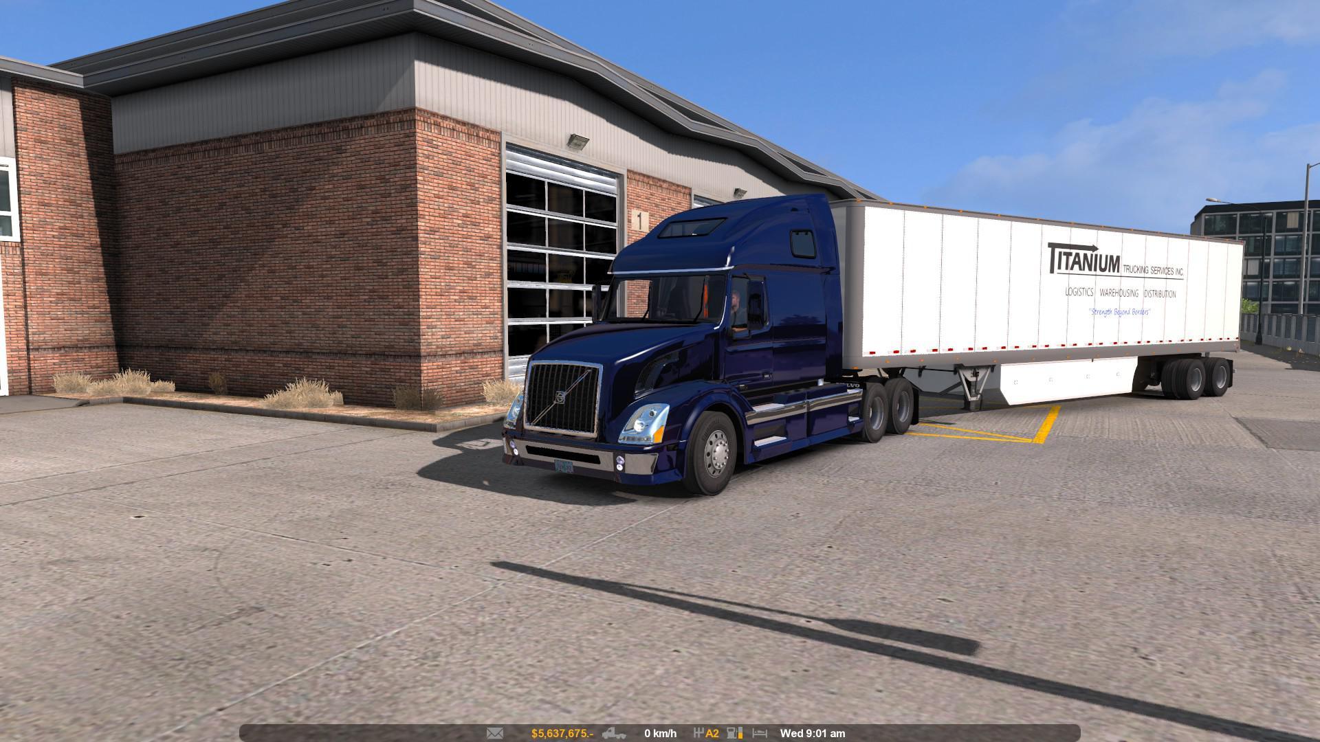 TITANIUM TRUCKING SERVICES INC. TRAILER V1.0 » GamesMods.net 