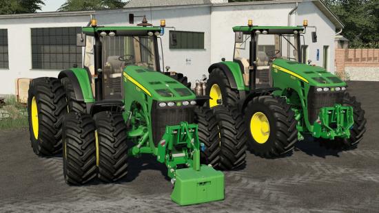 JOHN DEERE 8130 - 8530 V1.1 » GamesMods.net - FS19, FS17, ETS 2 mods