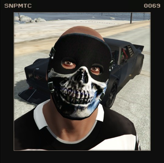 Skull Mask Chromed(Carbon) 1.0