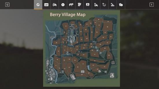 big fs19 berry village map