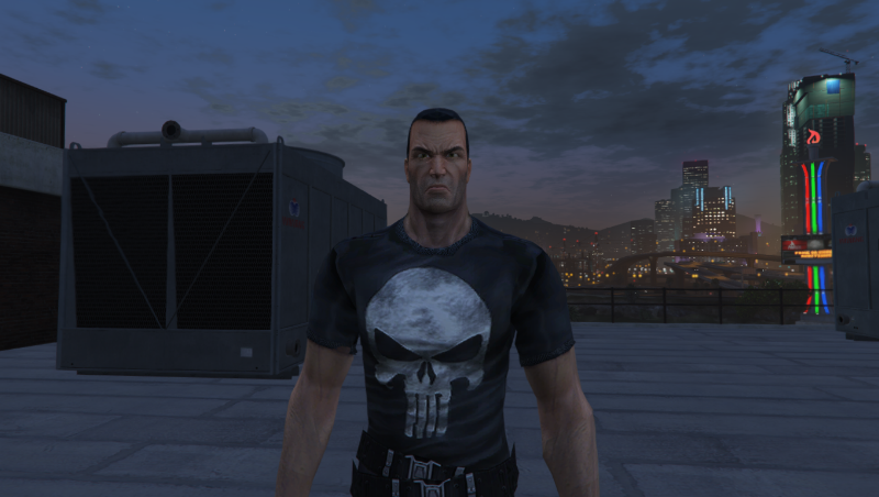 Download Badass Punisher from PS2 Game 1.0 - Punisher for GTA 5
