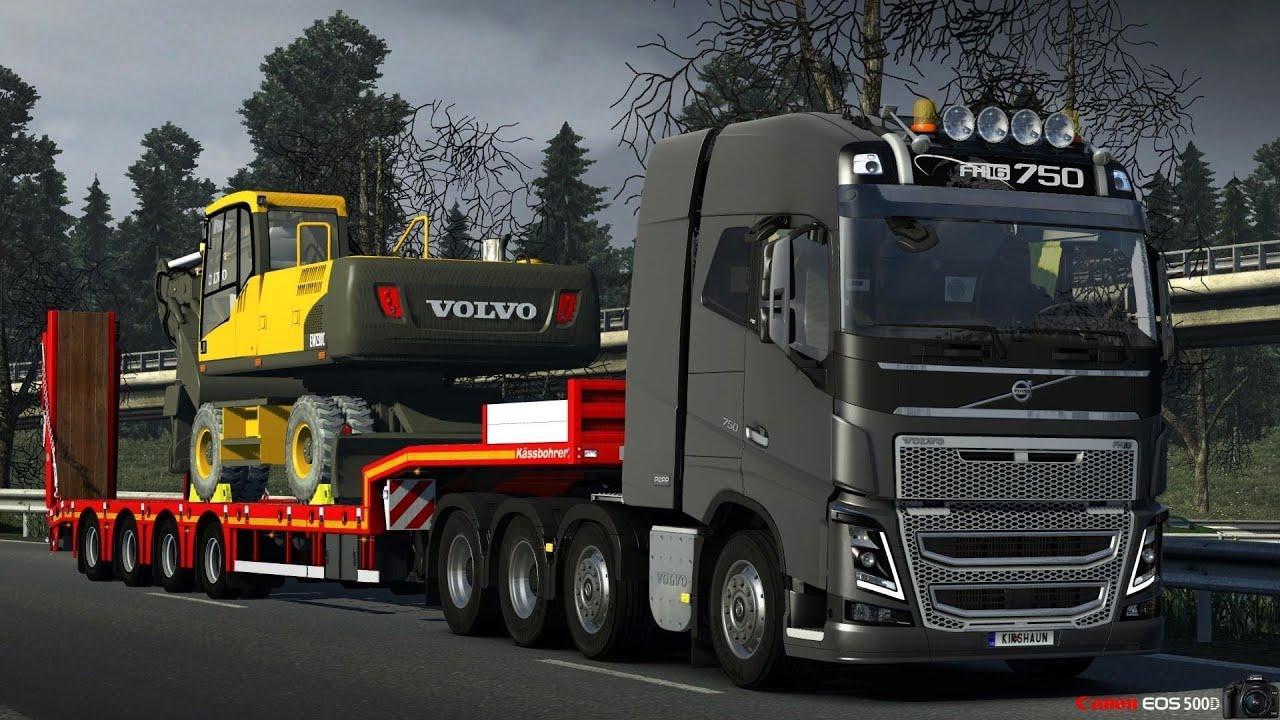 Ets 2 truck. Volvo FH 16 750 ETS 2. Вольво евро трак 2. Volvo fh16 Euro Truck. Етс 2 Вольво FH 16.