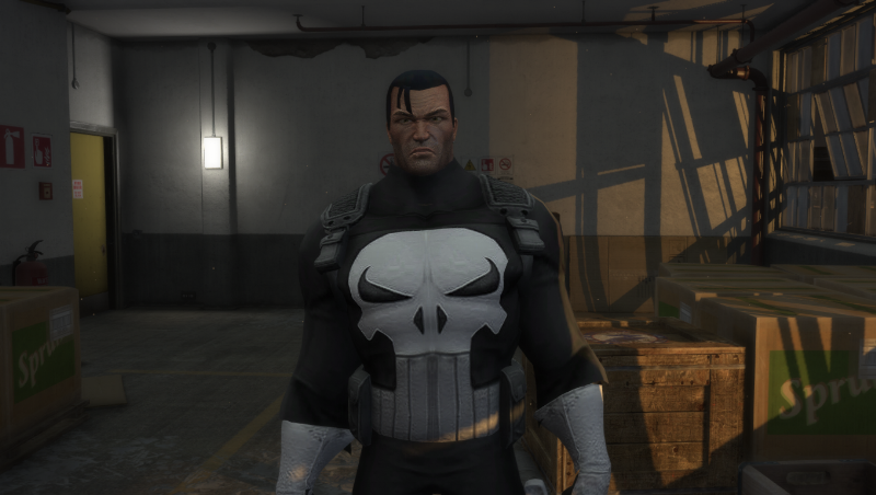 Download Badass Punisher from PS2 Game 1.0 - Punisher for GTA 5