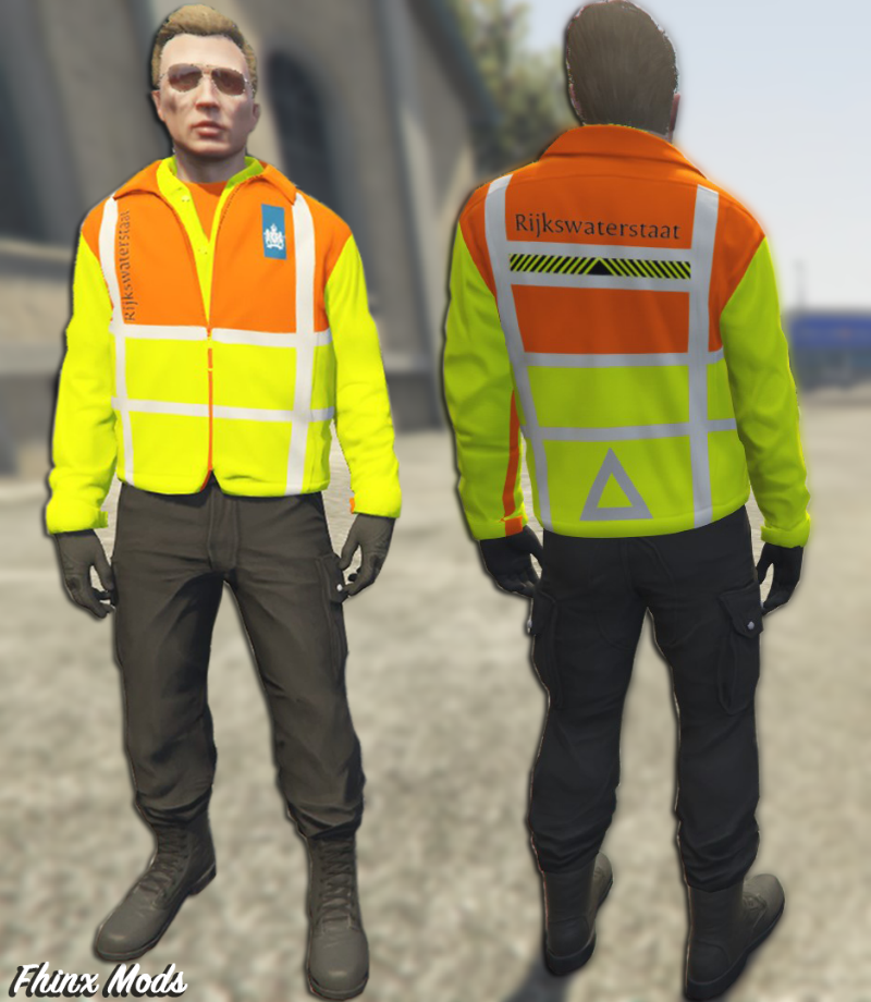 Dutch Rijkswaterstaat Jacket 1.0 » GamesMods.net - FS19, FS17, ETS 2 mods