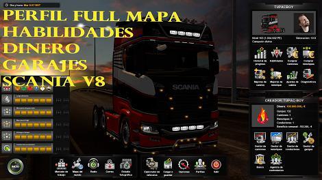 SAVE GAME ETS2 FULL MAP/MONEY 1.34 – 1.35.X